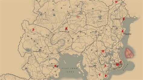 Red Dead Redemption 2 Interactive Maps Plhon