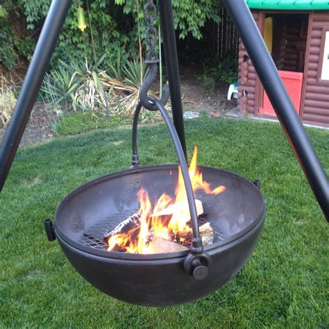 Cowboy Cauldron Fire Pit Bq Grills Outdoor Living Outdoor Decor
