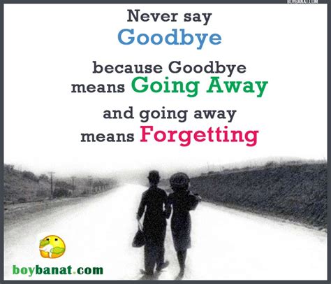 Goodbye Quotes And Goodbye Sayings ~ Boy Banat