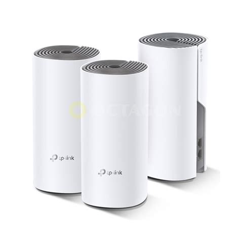 Tplink Deco E4 3 Pack Ac1200 Whole Home Mesh Wi Fi System Mesh Route