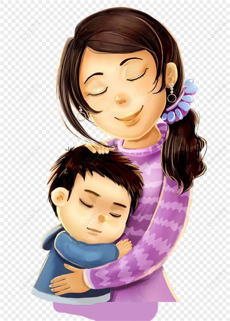 กอดแม่และลูก PNG สำหรับการดาวน์โหลดฟรี - Lovepik