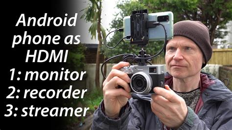 Android Phone As Hdmi Monitor Recorder And Streamer Accsoon M1 Review