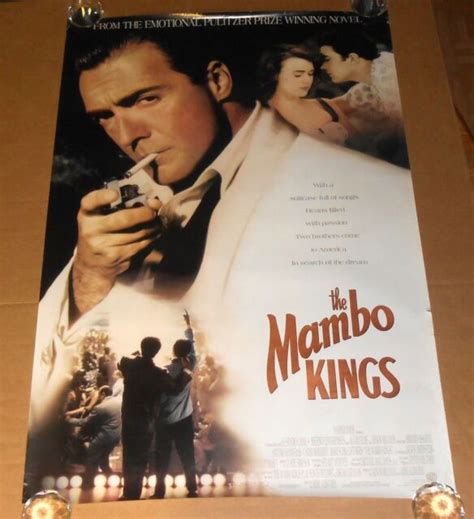 The Mambo Kings Movie Poster 1992 Original Promo 40x27 Ebay