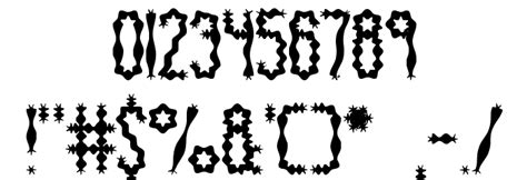 Wiggly Squiggly Brk Font