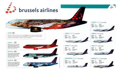 Brussels Airlines Fleet 2018 Aeroplane Commercial Aircraft Airlines