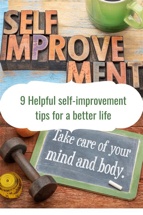 9 Helpful Self Improvement Tips For A Better Life My Life With No Drugs
