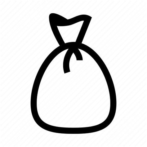 Bag Ecology Garbage Plastic Recycle Trash Waste Icon