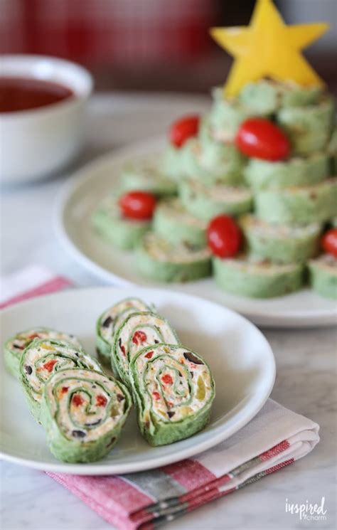 Appetizers for christmas parties and dinners. Christmas Tortilla Roll-ups Appetizer recipe #christmas #appetizer #pinwheel #rollup #recipe in ...