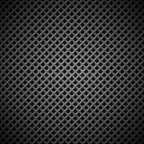 Background With Seamless Black Carbon Texture Stock Vector