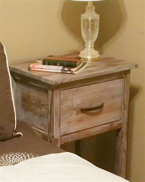 Ana White Night Stands Custom Sized And Finished Diy Projects