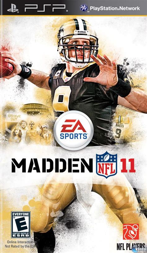 Madden Nfl 11 Videojuego Ps3 Ps2 Psp Wii Iphone Y Xbox 360 Vandal