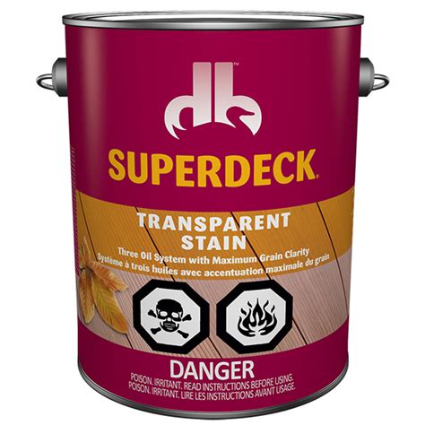 General Paint Stain Superdeck Exterior Alkyd Stain Red Wood Color