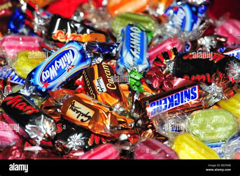 Chocolates Sweets Candy Stock Photo Alamy