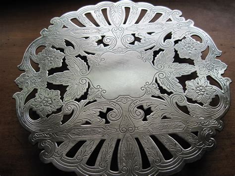 Vintage Wallace Silver Plated Trivet