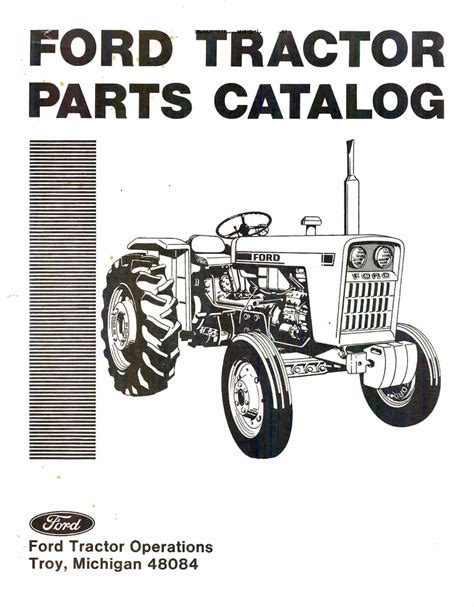 Ford 3000 Tractor Parts Diagram