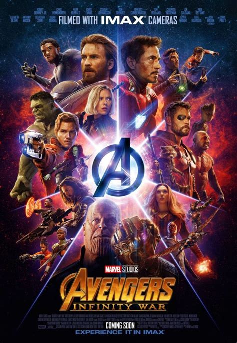 Avengers Infinity War Concept Art Imax Poster And Black Order Promo