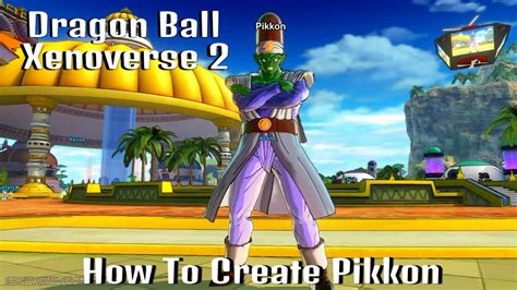 Dragon Ball Xenoverse 2 How To Create Pikkon Youtube