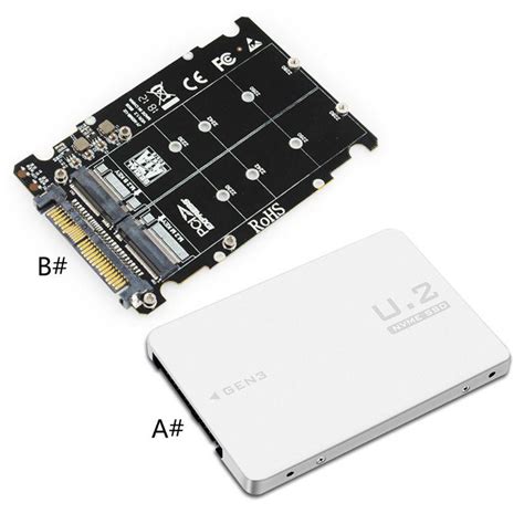 Buy M 2 SSD To U 2 Adapter 2in1 M 2 NVMe And SATA Bus NGFF SSD To PCI E