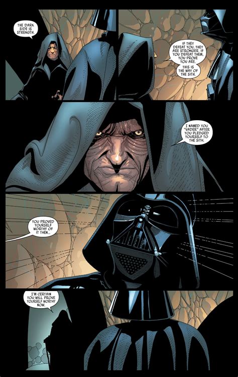 Palpatine Reminds Darth Vader Of The Ways Of The Sith