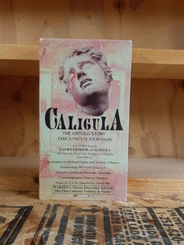 Caligula The Untold Story Vhs Uncut Version T Z Video Joe Damato