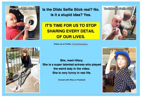 The Real Story Behind The Dildo Selfie Stick