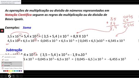 Calcule Indicando O Resultado Em Notação Científica