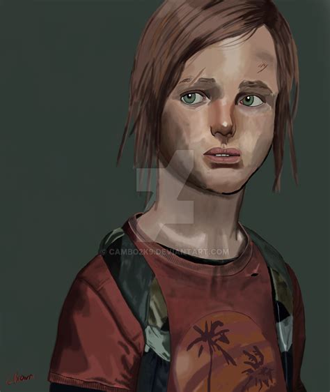 Fan Art The Last Of Us Ellie By Cambo2k9 On Deviantart