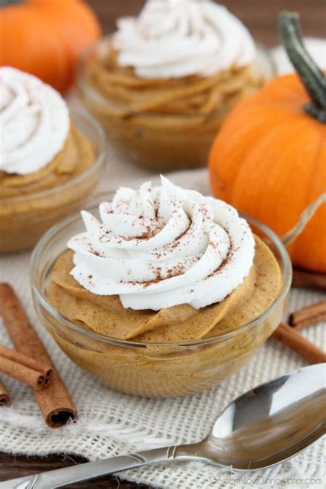 Light Fluffy And Healthy Pumpkin Mousse Recipe