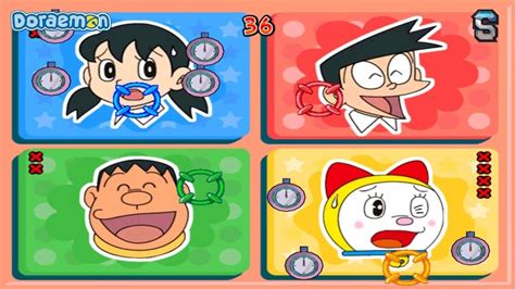 Doraemon Wii All Minigames ドラえもん Doraemon Vs Nobita Vs Shizuka Vs