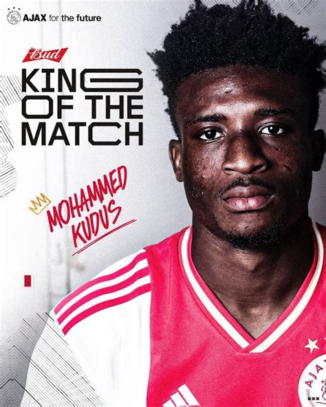 Ghana Star Mohammed Kudus Named ‘king Of The Match After Helping Ajax