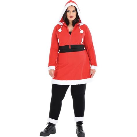 Adult Sassy Claus Plus Size Costume Party City