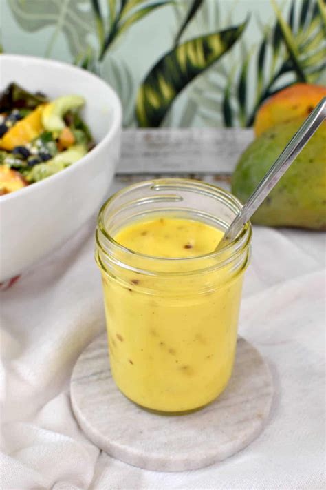 Mango Vinaigrette Salad Dressing Recipe Perfectly Balanced