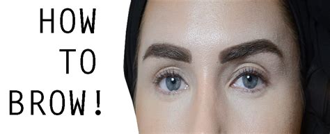 How To Get Perfect Eyebrows Tutorial Glossy Make Up