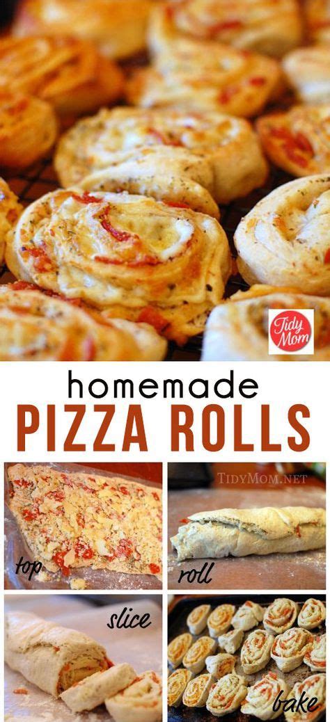 homemade pizza rolls recipe recipes homemade pizza rolls homemade pizza