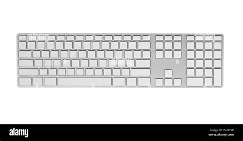 Keyboard With Blank Keys Stock Photo Alamy