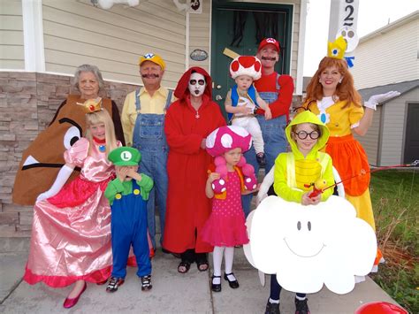 Super Mario Characters Costumes