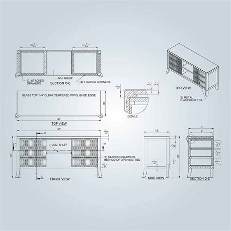 Cabinet Drafting Kitchen Cabinet Design And Casework Shop Drawings