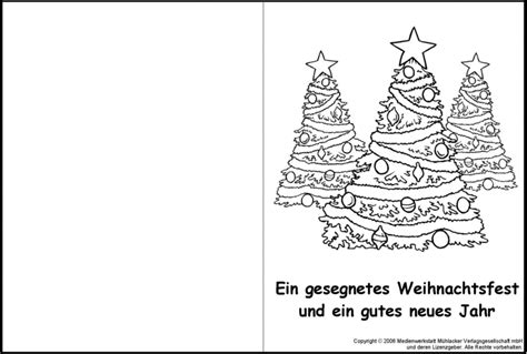 Wunderschöne sammlung mit 600 weihnachtsmotiven zum kostenlosen herunterladen. Weihnachtskarte zum Ausmalen 6 - Medienwerkstatt-Wissen ...