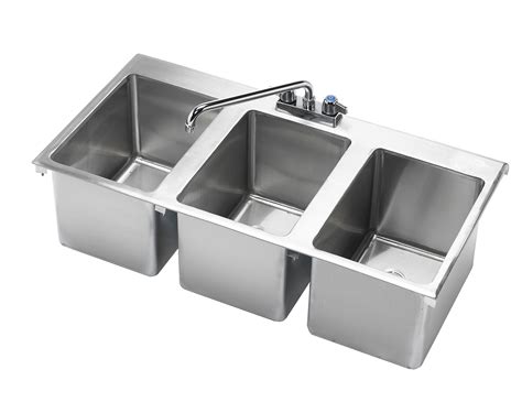 3 Compartment Bar Sink Faucet