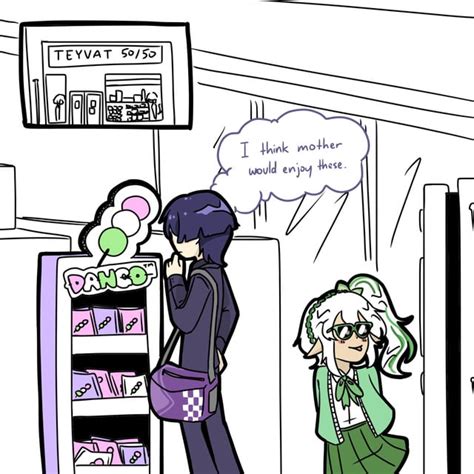 Scaramouche And Nahida Go To The Convenience Store Rscaramouchemains
