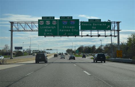 Interstate 55 South St Louis Aaroads Missouri