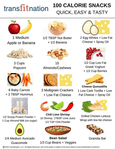 Calorie Snacks Quick Easy And Tasty Transfitnation Online