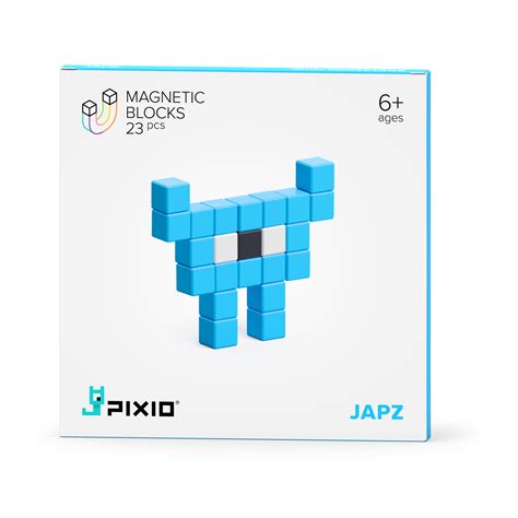 Pixio Mini Monsters Magnetic Blocks Japz Get A Hobby
