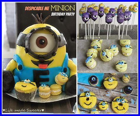 Ultimate Minion Cake And Party Life Made Sweeter