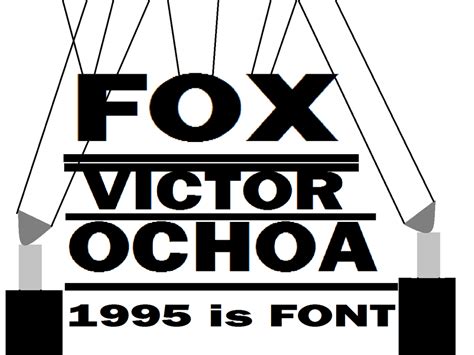 Fox Victor Ochoa 1995 Is Font By Suime7 On Deviantart