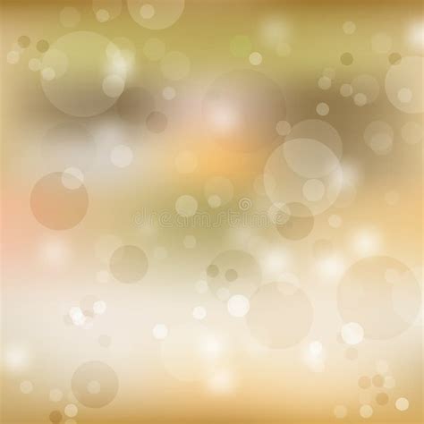Yellow Abstract Blurred Backgrounds Stock Vector Illustration Of