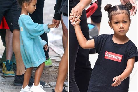 North West Hits The Streets In Unreleased Yeezy Boosts And Supreme Gear
