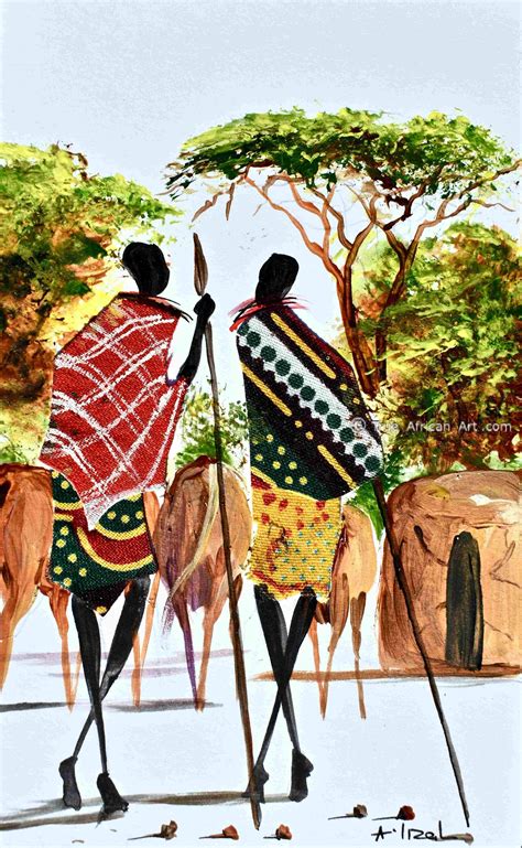 Original Maasai African Art For Sale True African Art