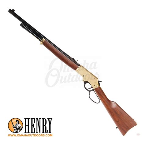 Henry Repeating Arms Brass Lever Action Rifle 45 70 Gov 22 4 Rd