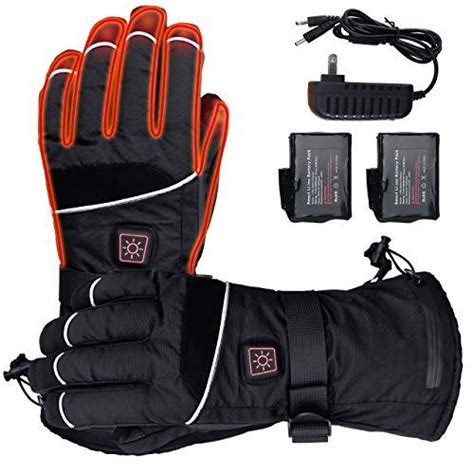 Elekheal Rechargeable Battery Heated Gloves For Men Women Outdoor